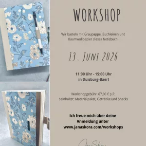 Notizbuch Workshop 13.06.2026