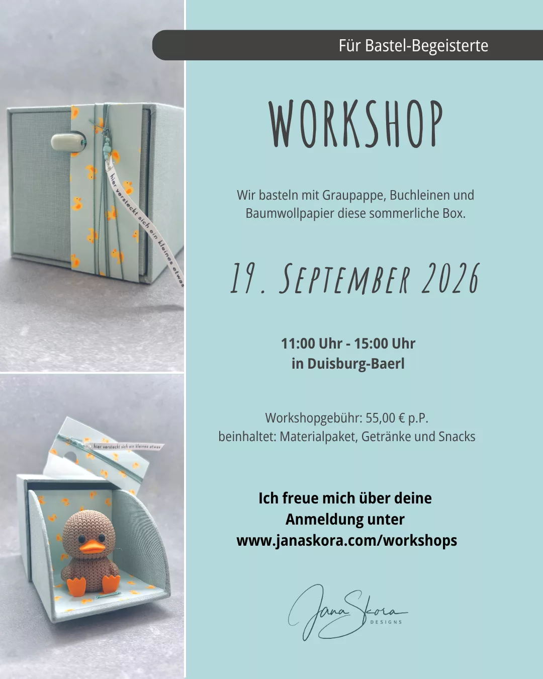 Sommerbox Workshop 19.09.2026